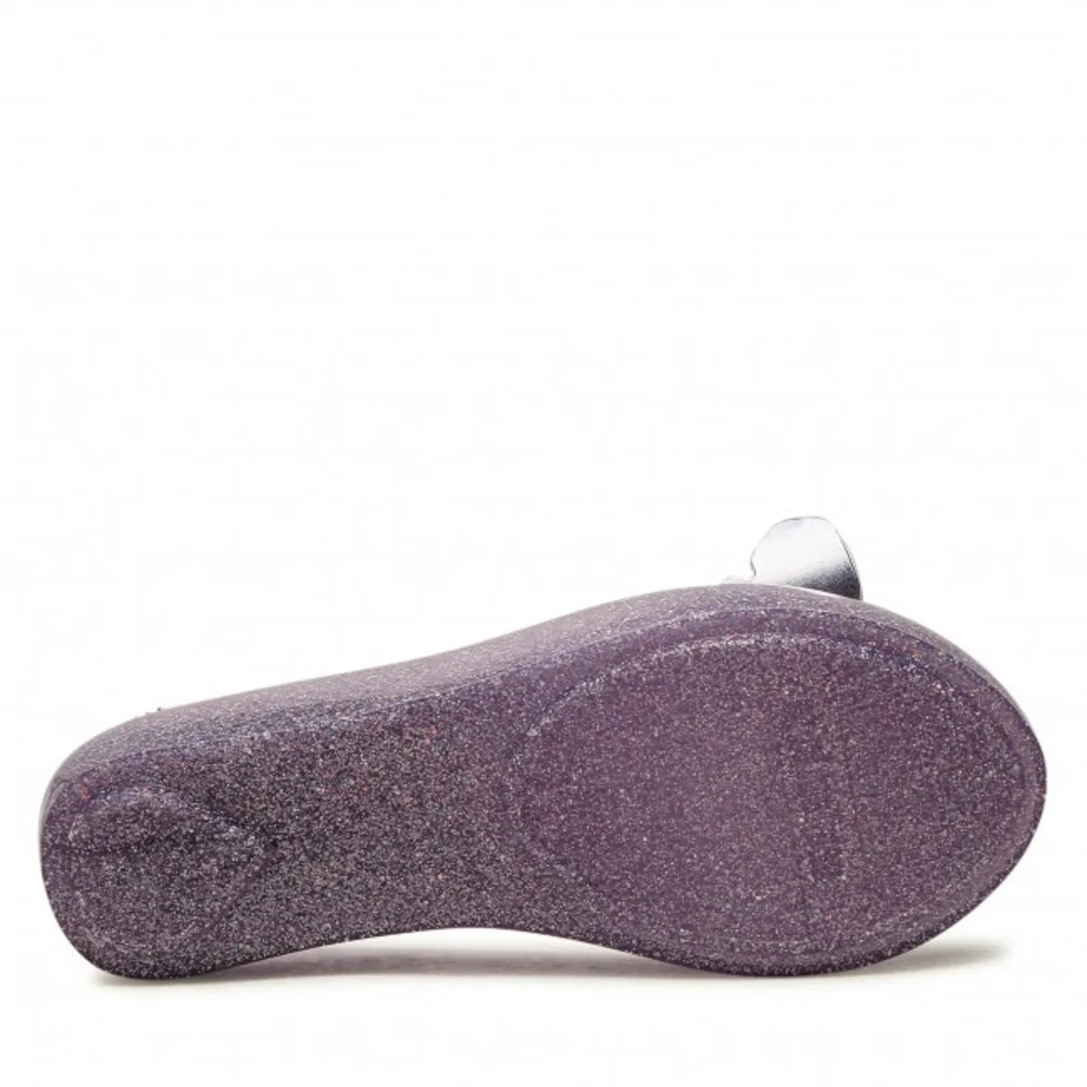 FLATS MELISSA Mini‎ Ultragirl Fly Inf 33280 Purple Glitter Holograf/Purple